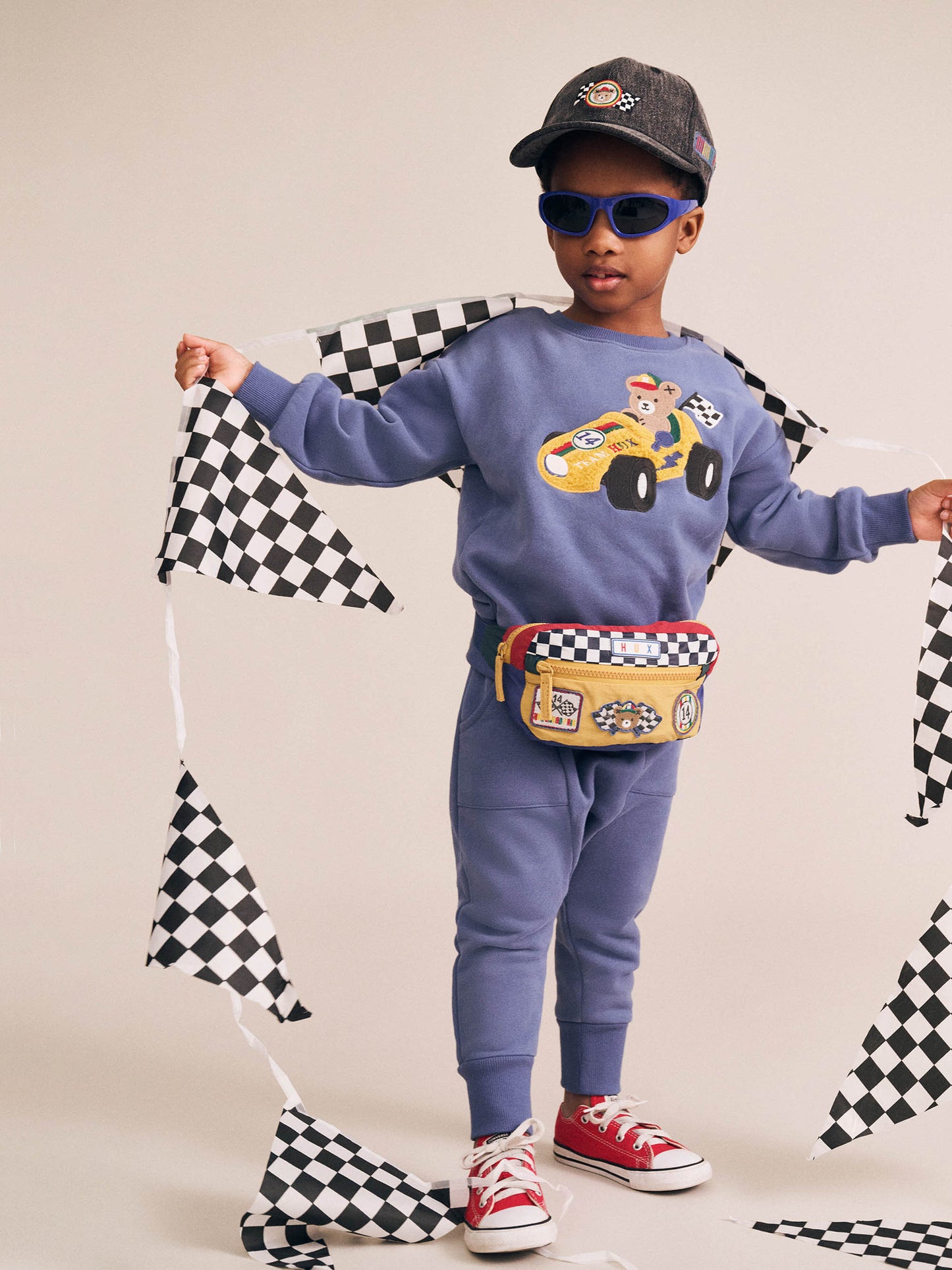 Huxbaby Pocket Blue Trackpant