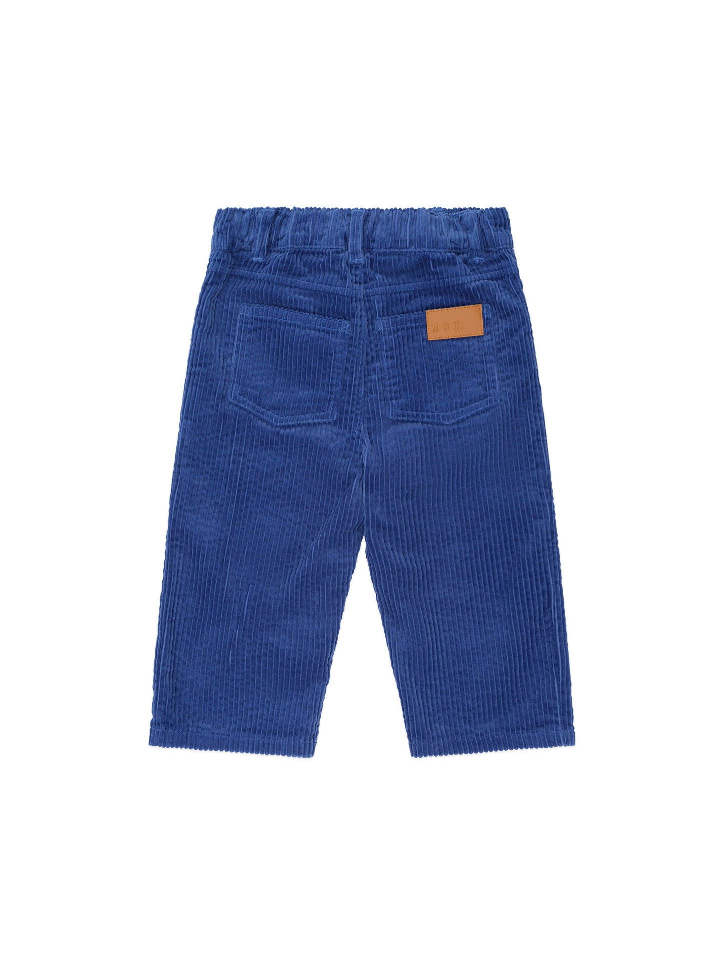 Huxbaby Cord Wide Leg Pant Cobalt