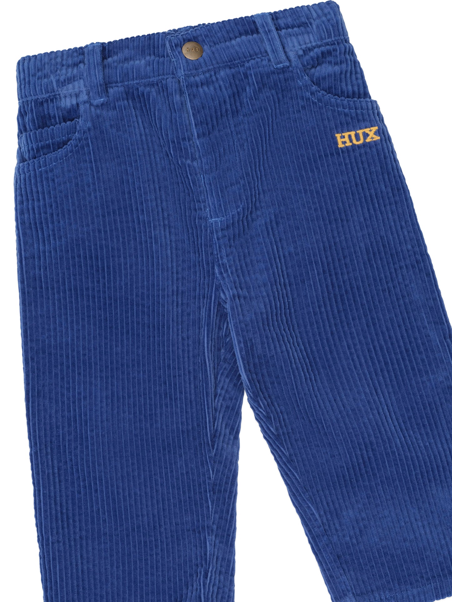 Huxbaby Cord Wide Leg Pant Cobalt