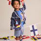 Huxbaby Cobalt Stripe Drawcord Short