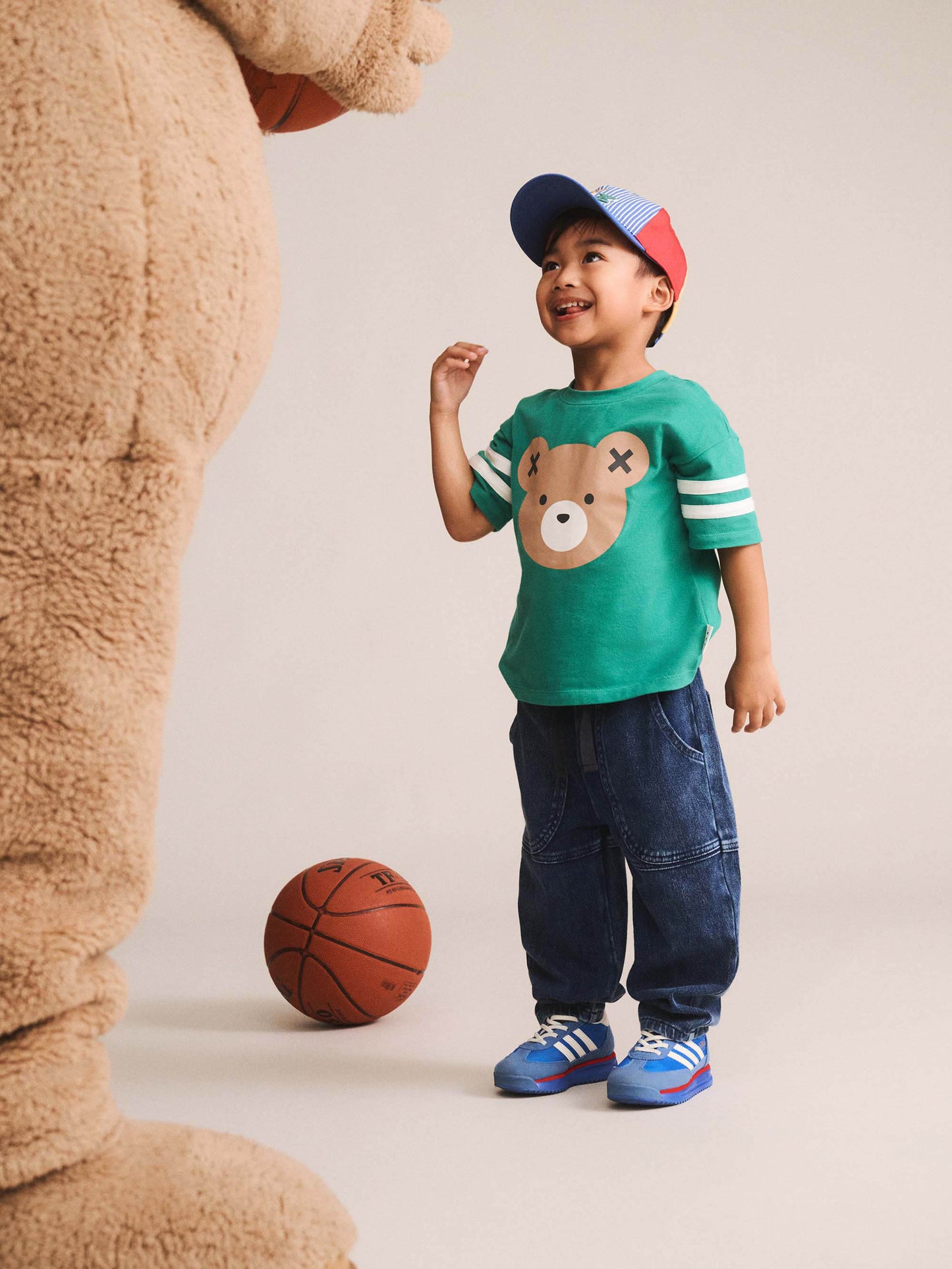 Huxbaby Knit Denim Pocket Pant