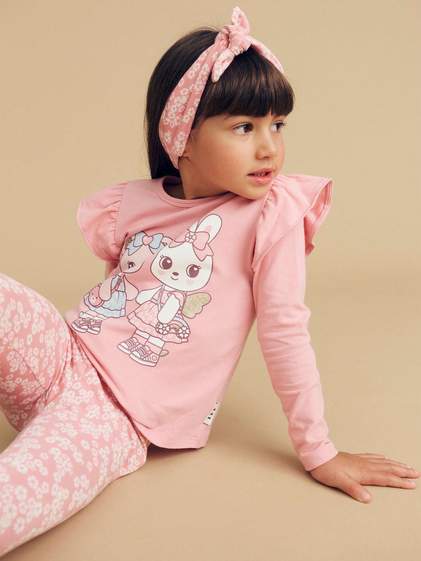 Huxbaby Peek A Boo Bunny Legging