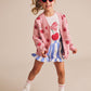 Huxbaby Seaside Cherry Stripe Frill Skort