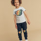 Huxbaby Smiley Rainbow Drop Crotch Pant