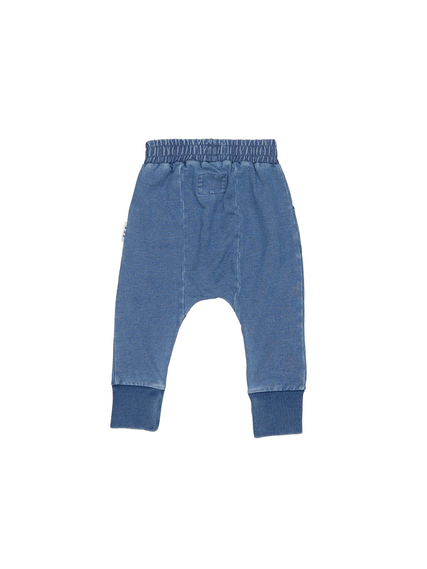 Huxbaby Huxbear Knit Denim Crop Crotch Pant