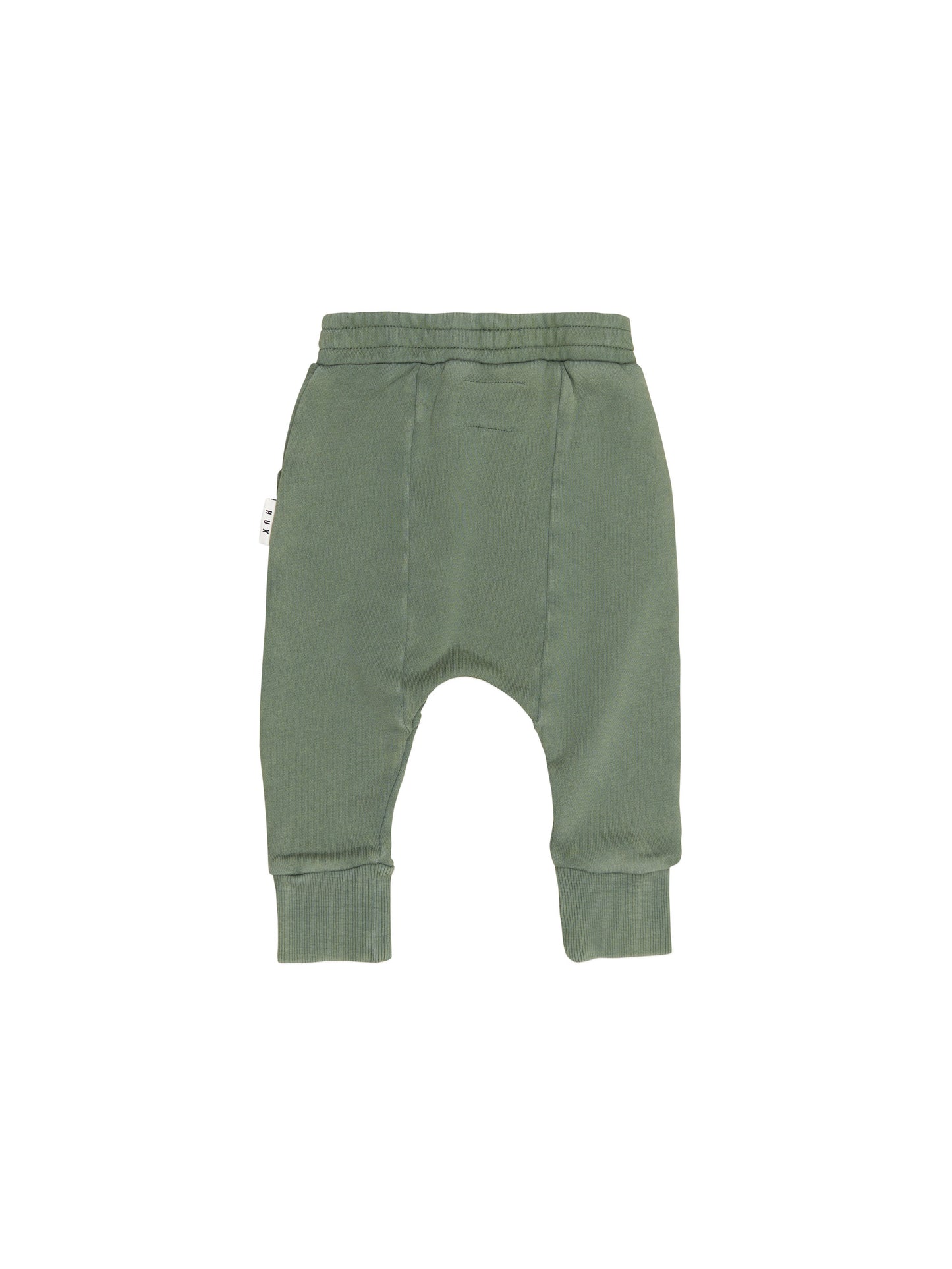 Huxbaby Vintage Green Drop Crotch Pant