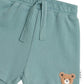 Huxbaby Furry Huxbear Shorts Green