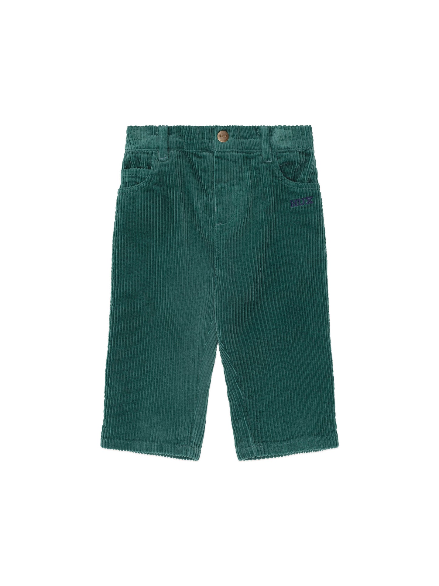 Huxbaby Cord Wide Leg Pant Forest