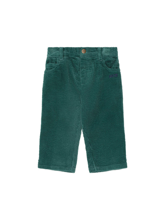 Huxbaby Cord Wide Leg Pant Forest