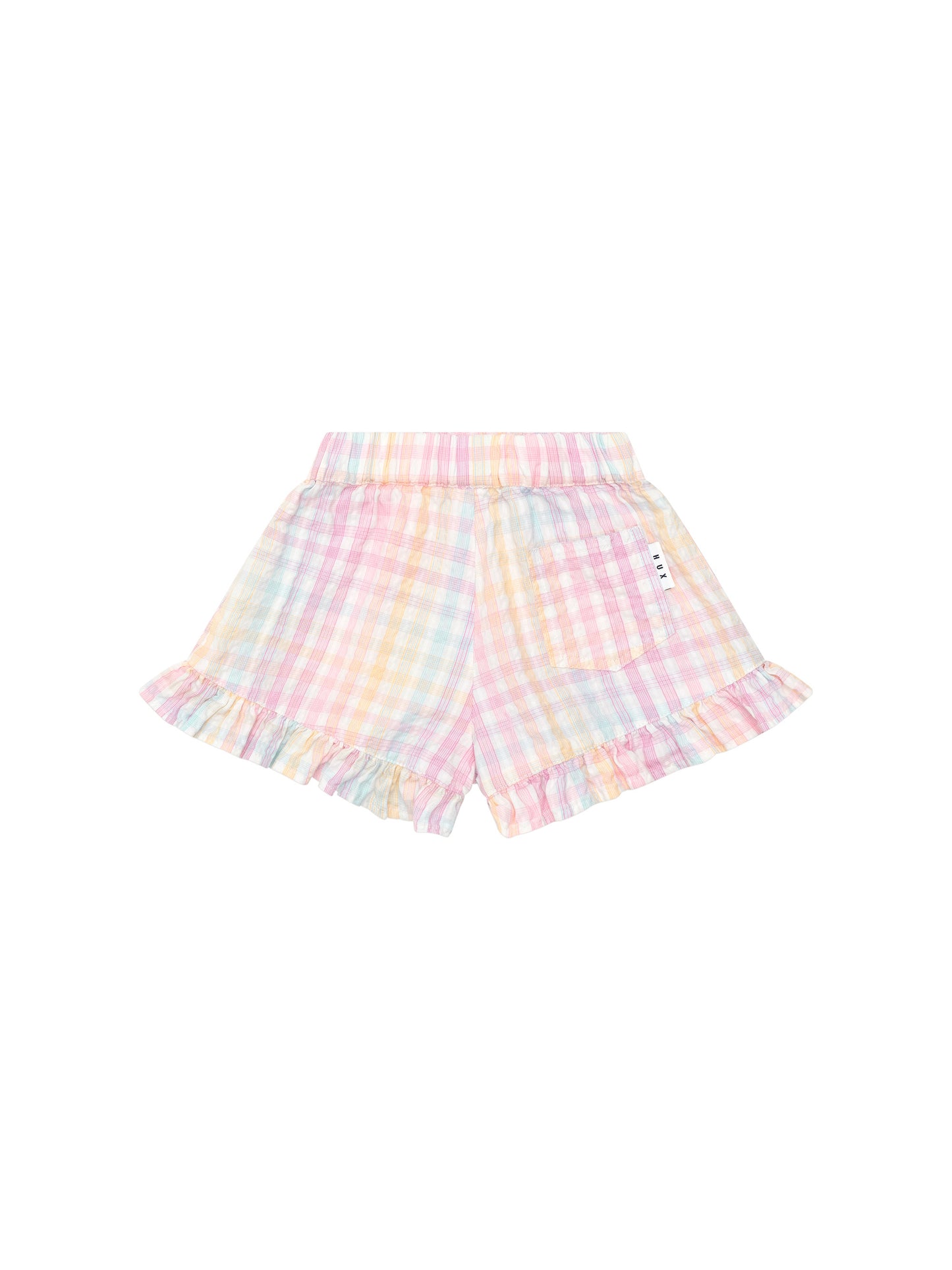 Huxbaby Rainbow Check Skort Rainbow Check