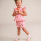 Huxbaby Strawberry Print Rib Bike Short
