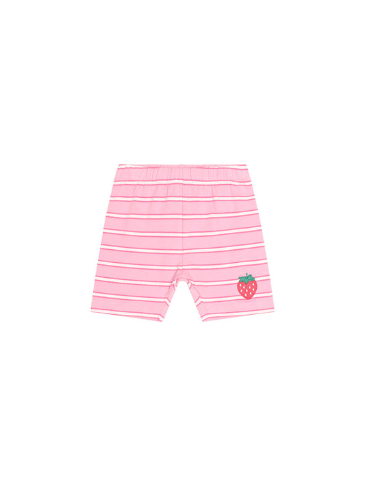 Huxbaby Strawberry Cream Stripe Bike Short