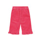 Huxbaby Cord Frill Hem Pant Cherry