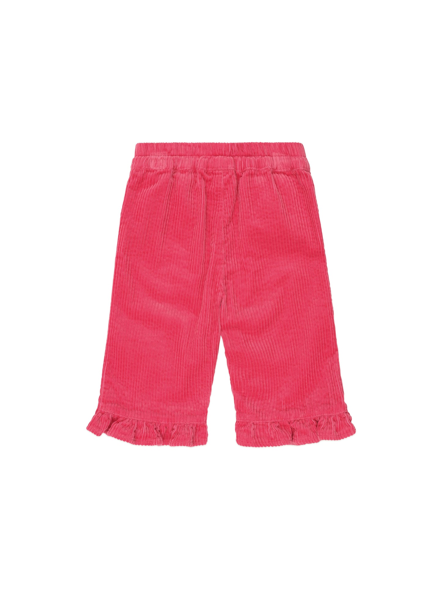 Huxbaby Cord Frill Hem Pant Cherry