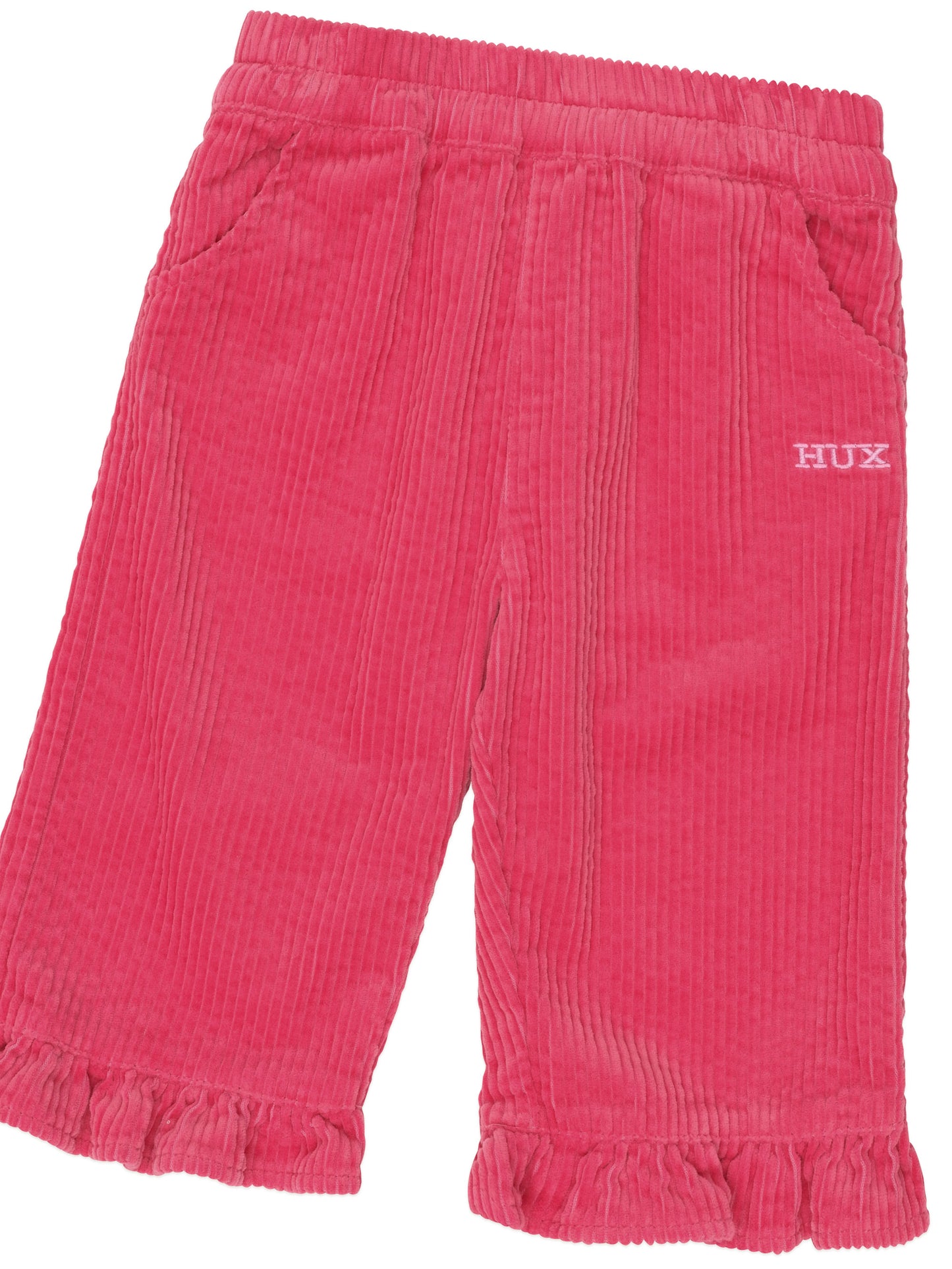 Huxbaby Cord Frill Hem Pant Cherry