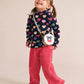 Huxbaby Cord Frill Hem Pant Cherry