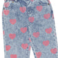Huxbaby Dreamy Denim Hearts Jeans