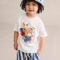Huxbaby Tropical Stripe Drawcord Short