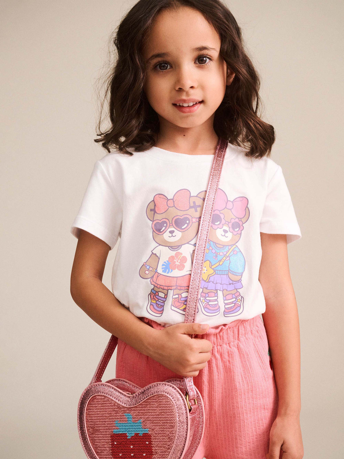 Huxbaby Cherry Embroidery Frill Pant