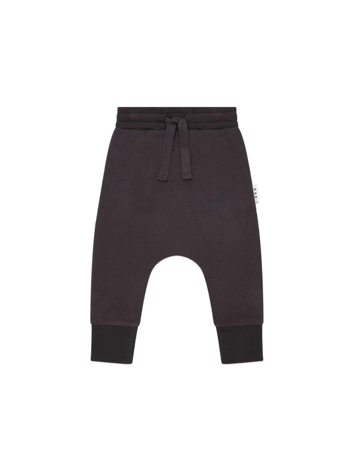 Huxbaby Soft Black Drop Crotch Pant