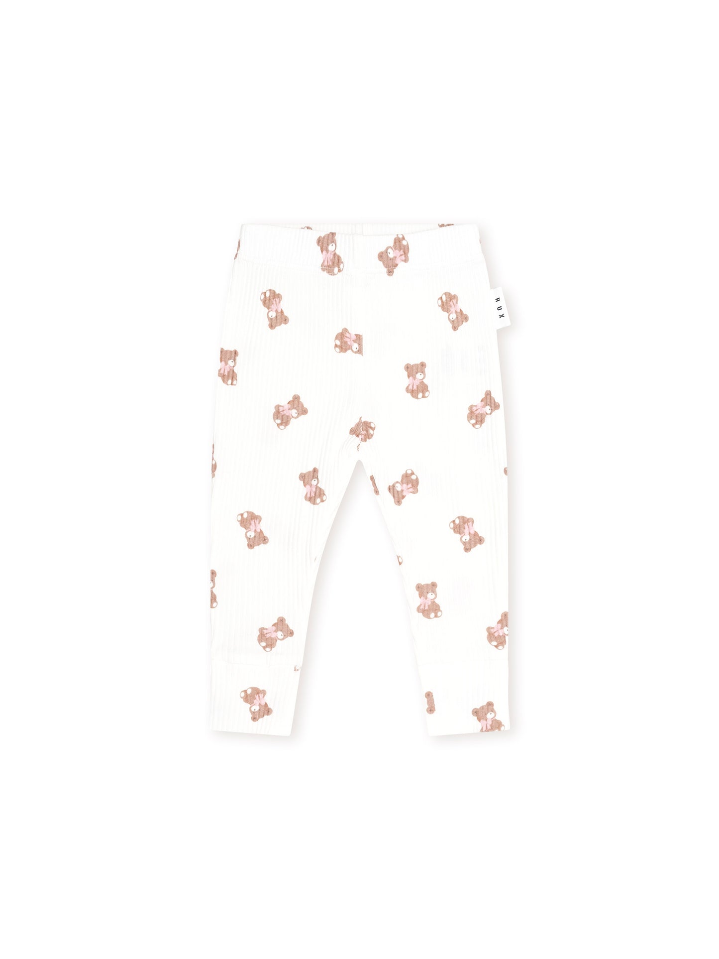 Huxbaby Tumbling Bow Huxette Legging Almond Milk