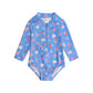 Huxbaby Fruit Emoji Zip Swimsuit