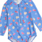 Huxbaby Fruit Emoji Zip Swimsuit