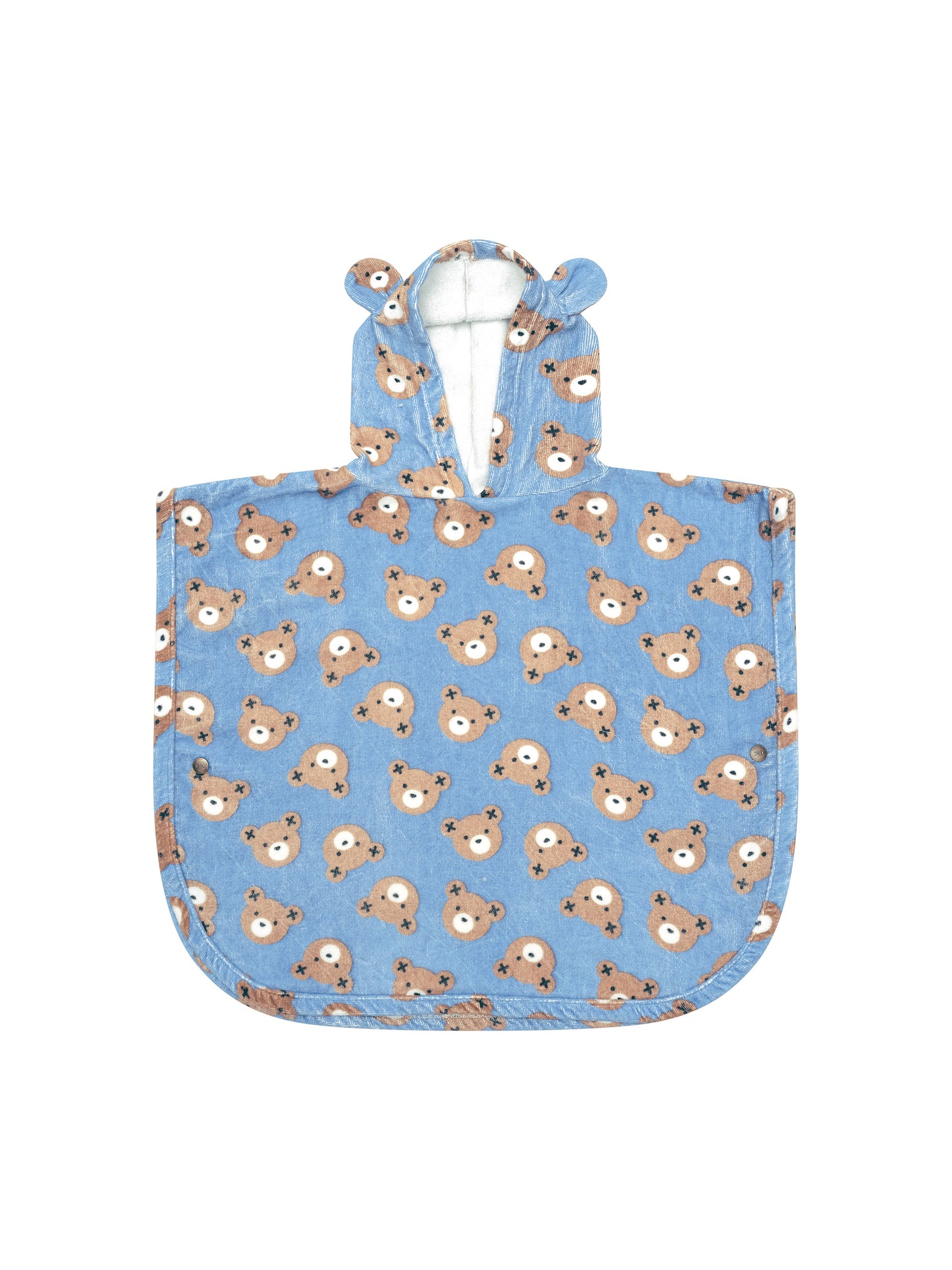 Huxbaby Huxbear Swim Poncho Cornflower