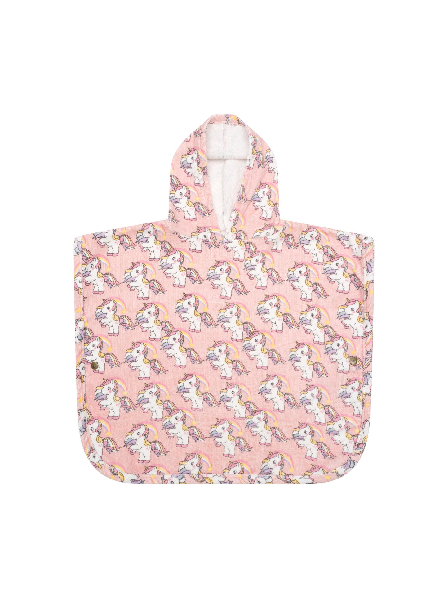 Huxbaby Rainbow Unicorn Swim Poncho Candy