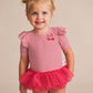 Huxbaby Ballerina Swimsuit Cherry Pie Stripe