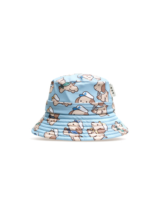 Huxbaby Sailor Pup Swim Hat Marine Blue