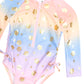 Huxbaby Tropical Foil Floral Ombre Swimsuit