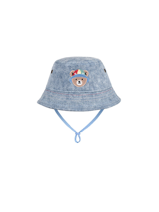 Huxbaby Dreamy Denim Bucket Hat