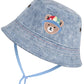 Huxbaby Dreamy Denim Bucket Hat