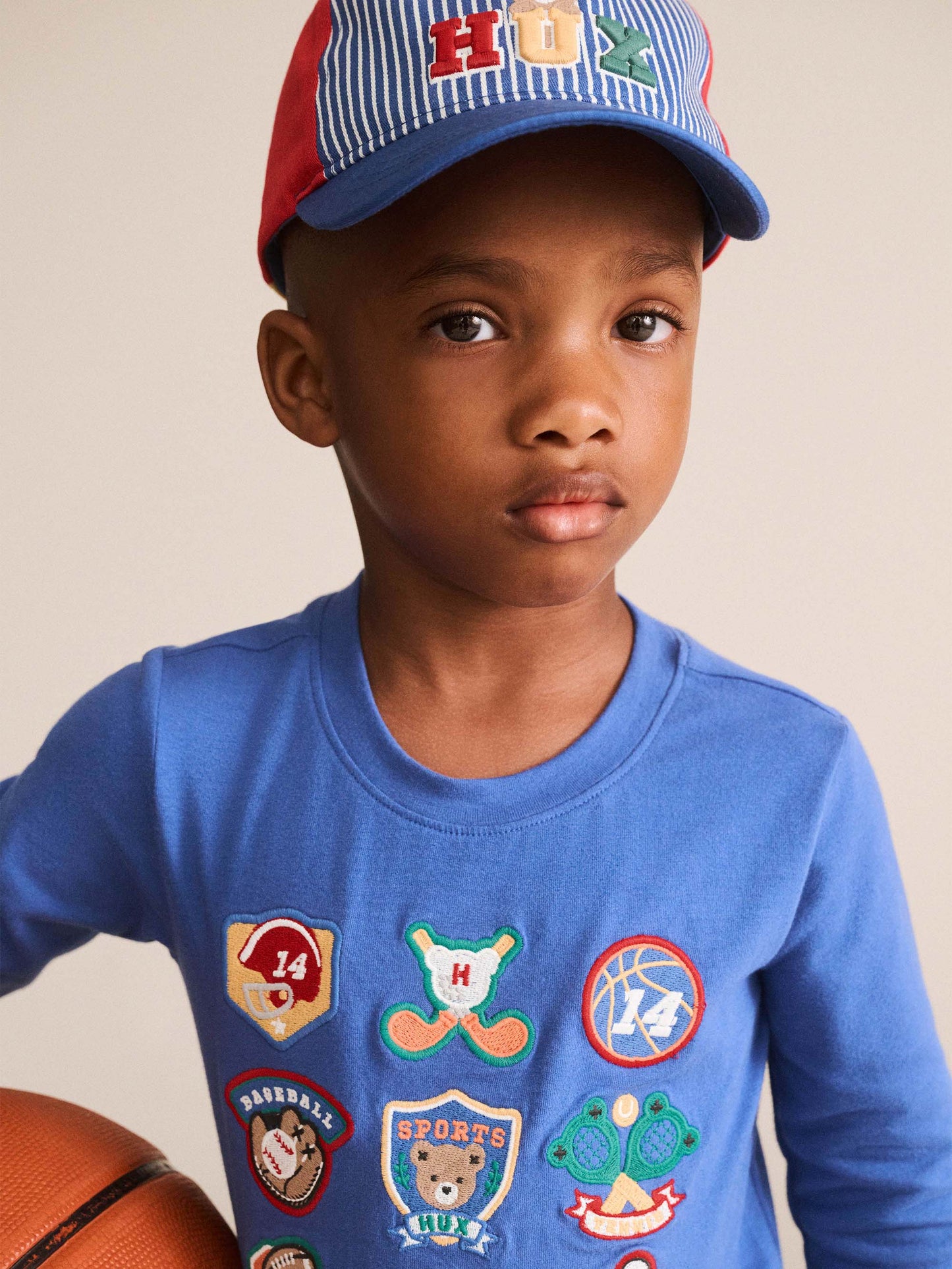 Huxbaby 3D Hux Stripe Spliced Hat