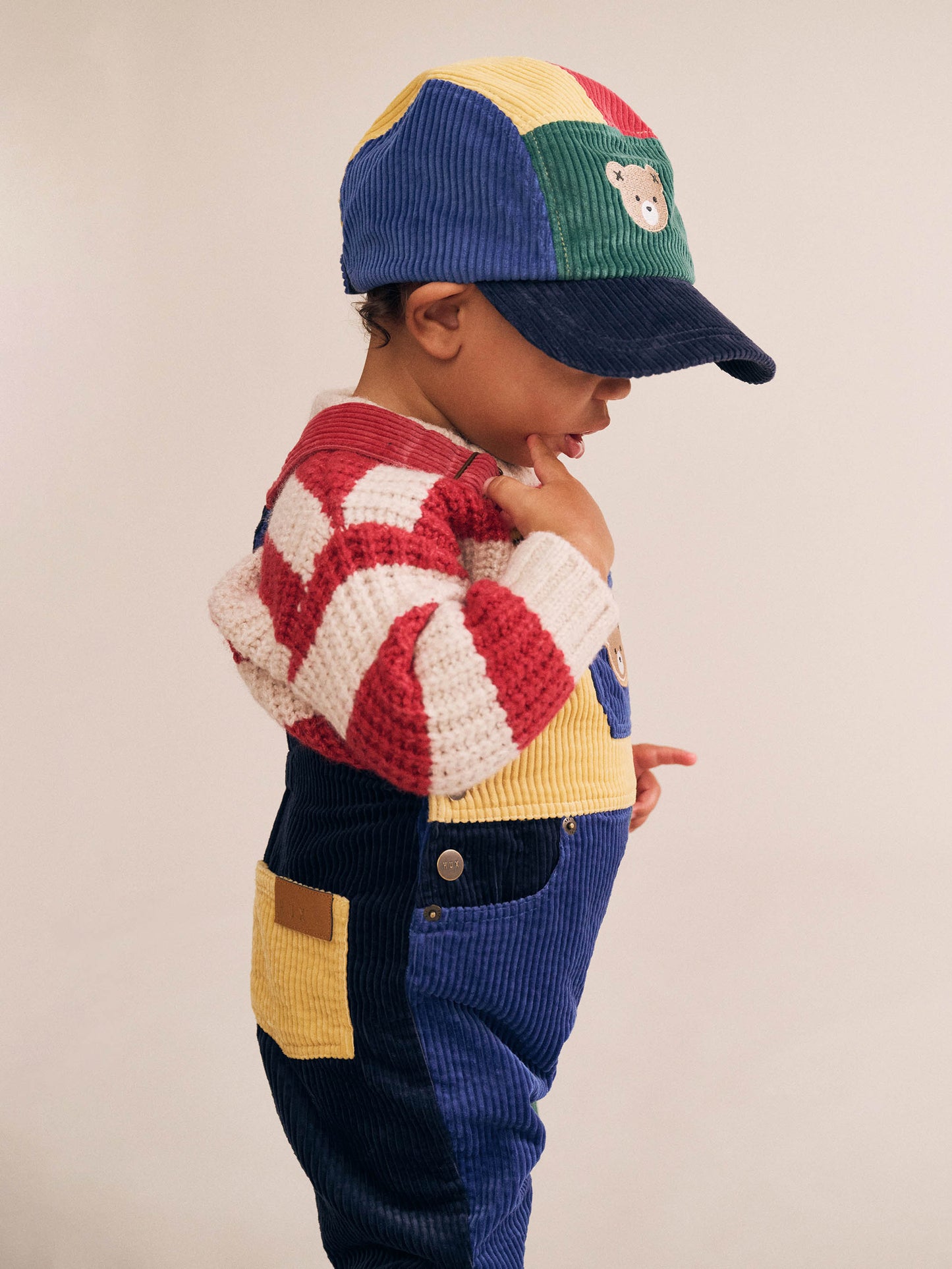 Huxbaby Colour Block Cord Panel Cap