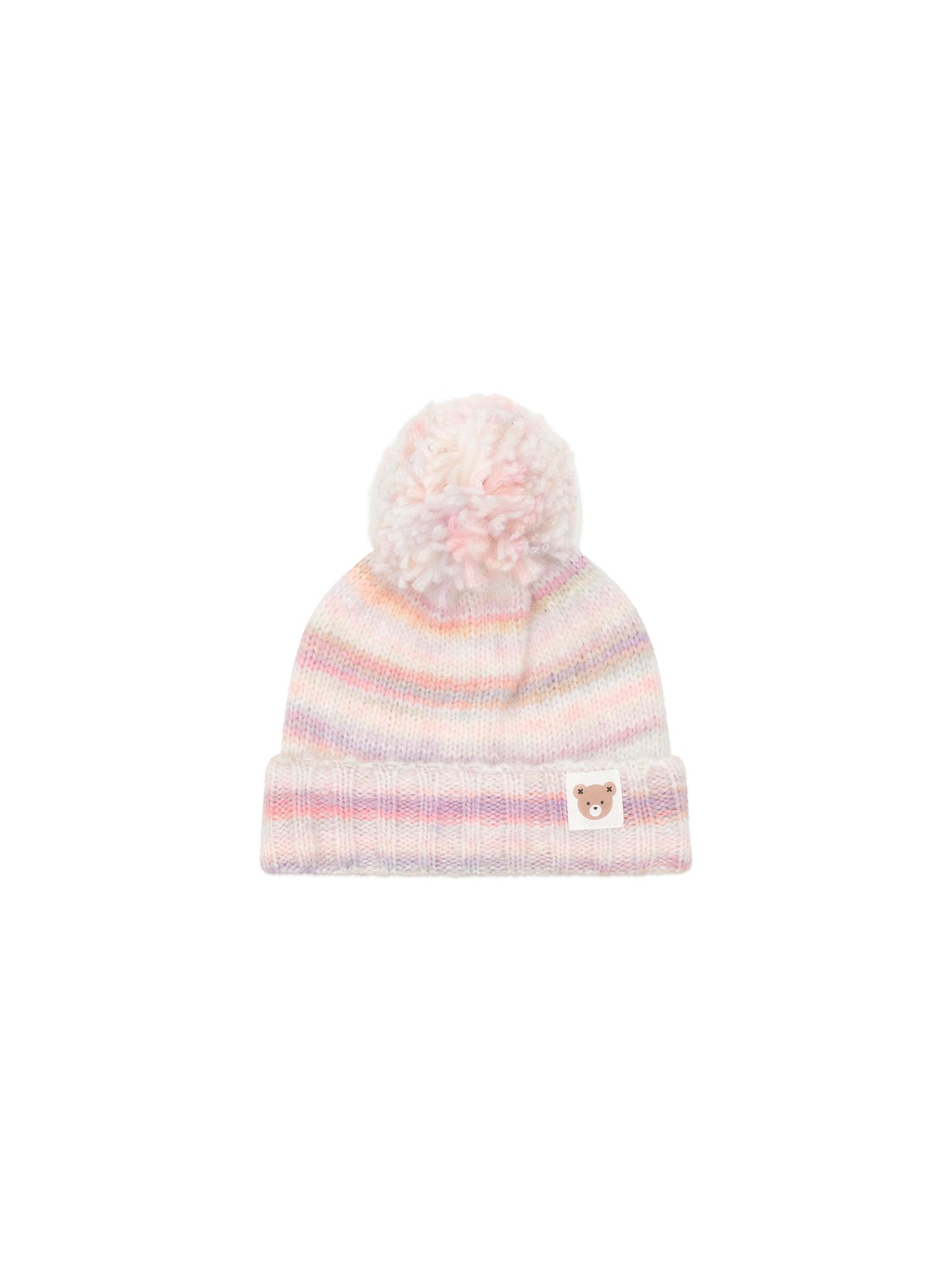 Huxbaby Rainbow Stripe Knit Beanie