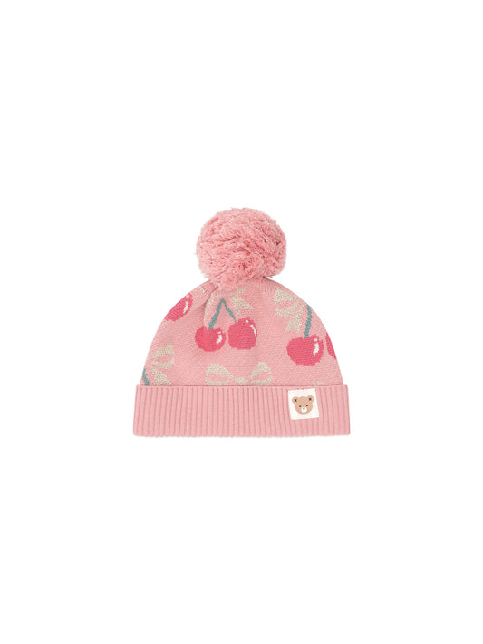 Huxbaby Cherry Bow Beanie