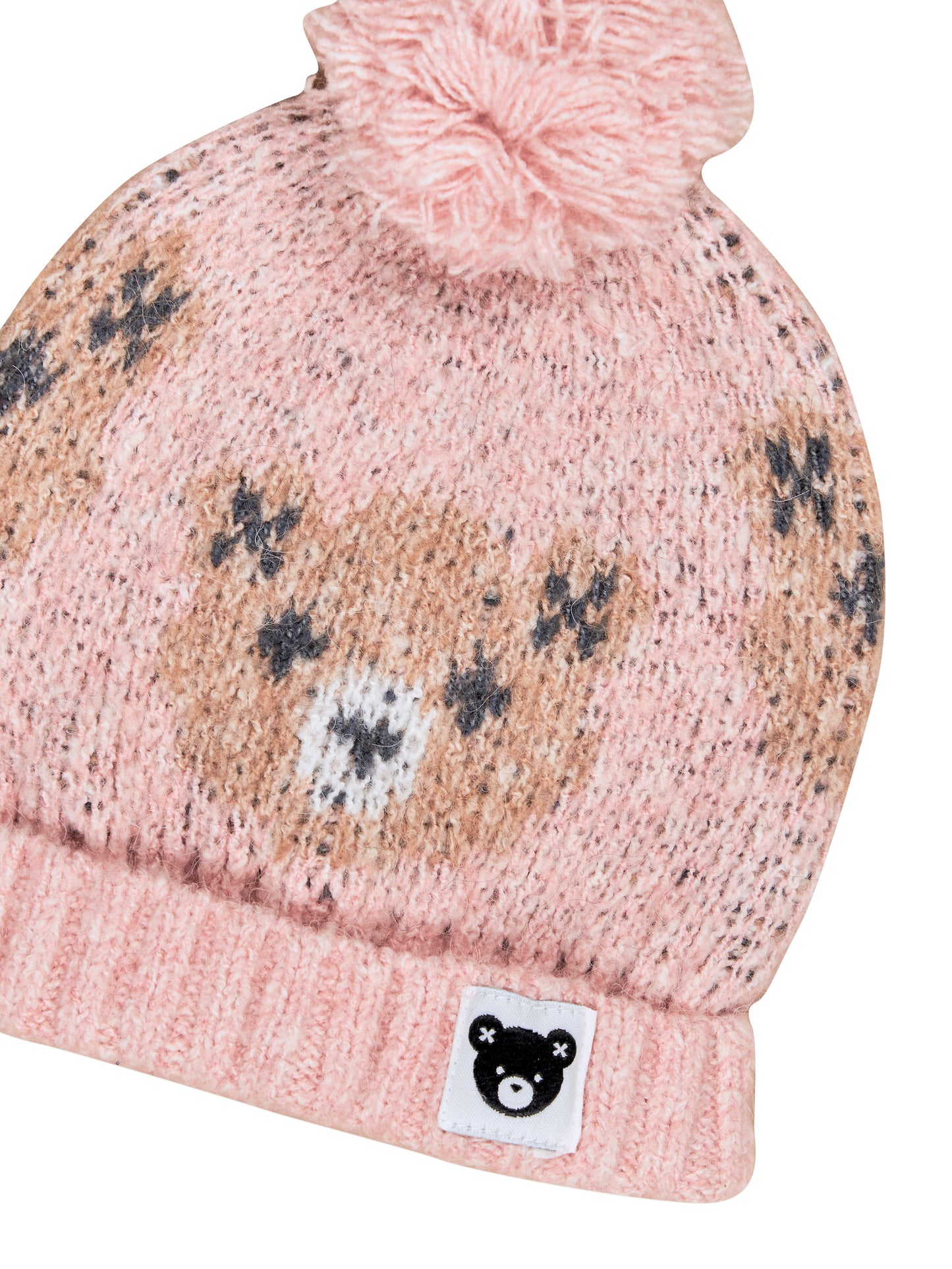 Huxbaby Huxbear Knit Beanie Rosebud