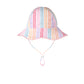 Huxbaby Frilly Sunhat Rainbow Stripe