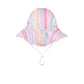 Huxbaby Frilly Sunhat Rainbow Stripe