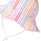 Huxbaby Frilly Sunhat Rainbow Stripe
