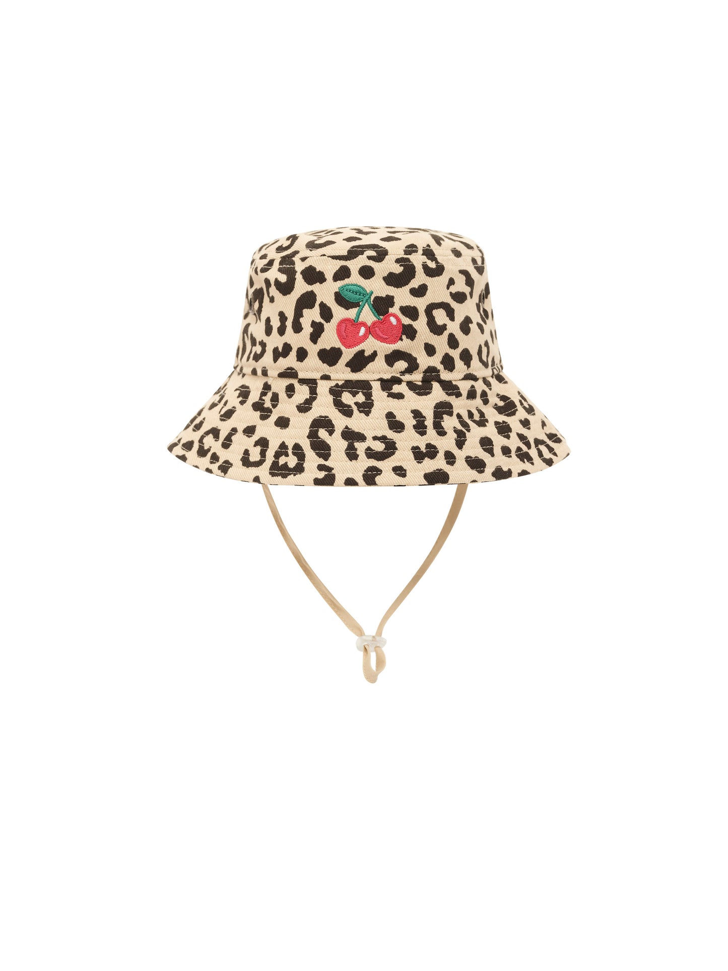 Huxbaby Leopard Cherry Bucket Hat