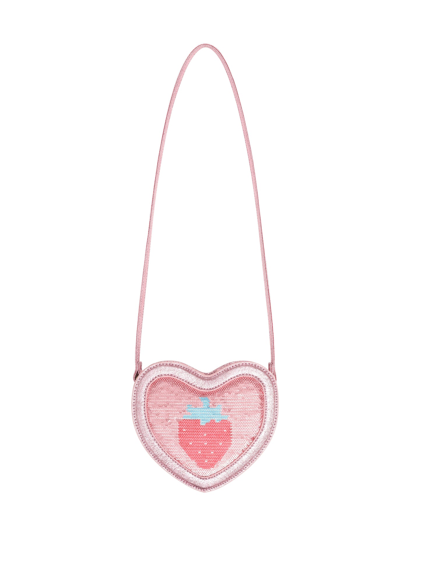 Huxbaby Strawberry Sequin Heart Bag