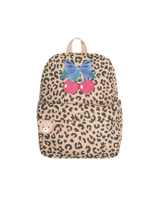 Huxbaby Leopard Cherry Backpack