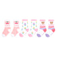 Huxbaby Girls Sports Socks 3pk