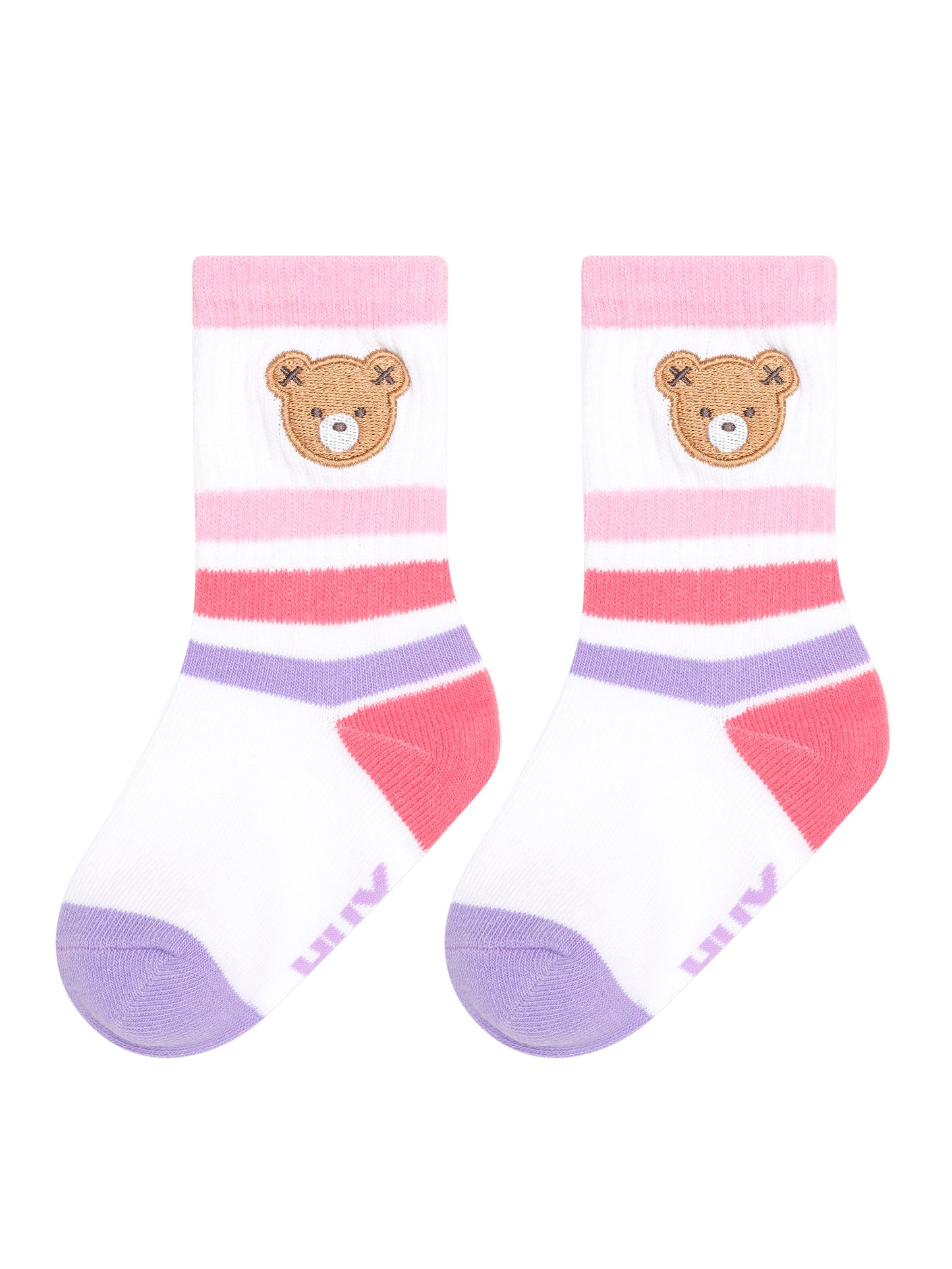 Huxbaby Girls Sports Socks 3pk