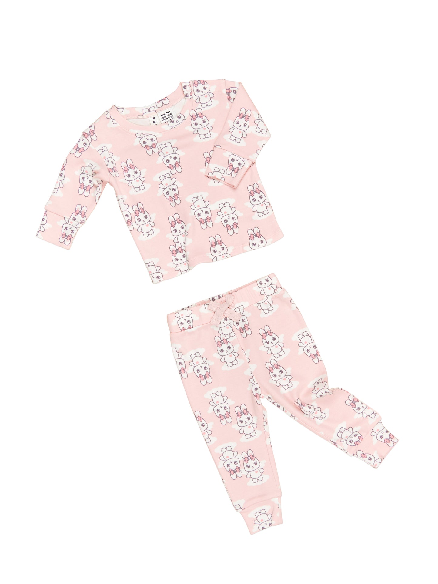 Huxbaby Fairy Bunny PJ Set