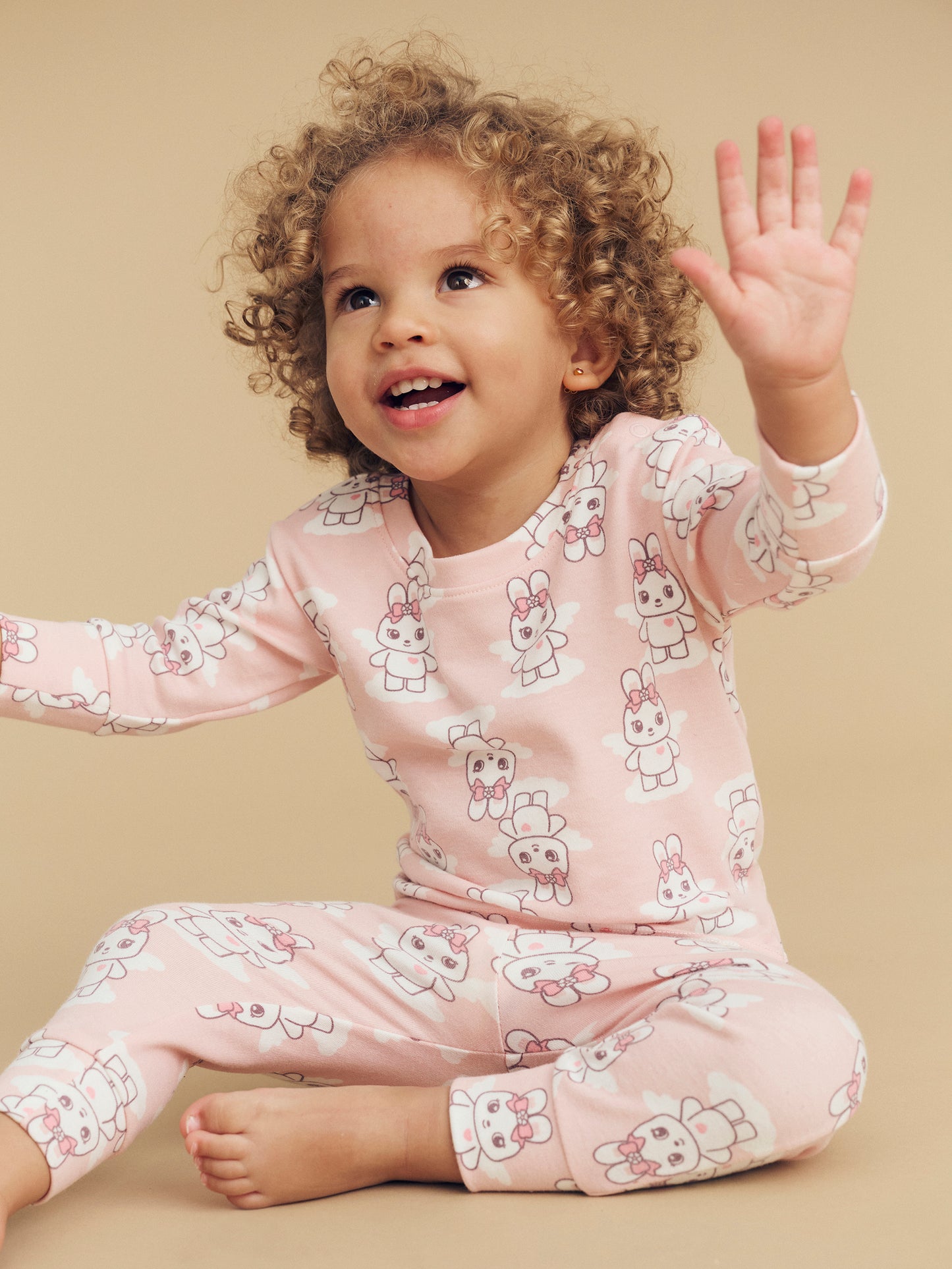 Huxbaby Fairy Bunny PJ Set