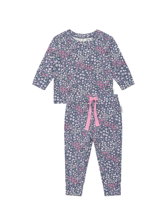 Huxbaby Midnight Flower Garden Pyjama Set